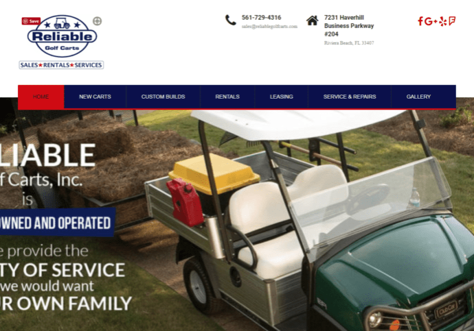 Reliable Golf Carts Palm Beach County